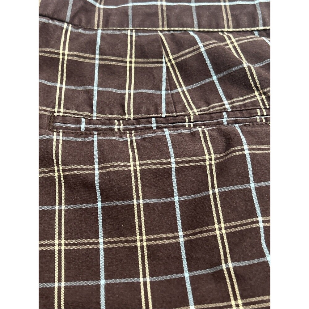 Original Penguin Men's Shorts Brown Plaid Size 30 - Picture 14 of 16
